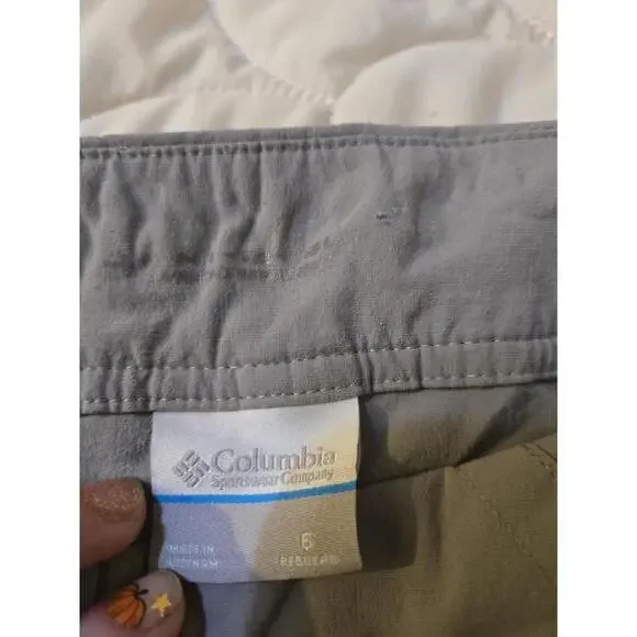 Columbia Women's Outdoor Pants Size 6 Regular - Picture 2 of 5